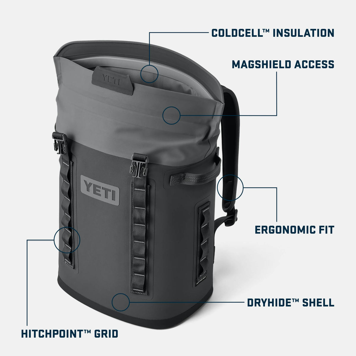 Hopper M20 Backpack Soft Cooler Olive/Black product photo 3