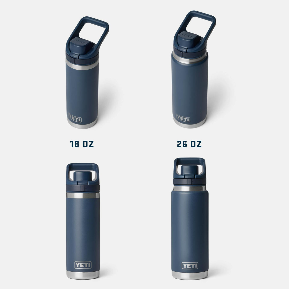 Rambler 26 oz Water Bottle — Color-Matched Flip Chug Cap Royal Blue product photo 5
