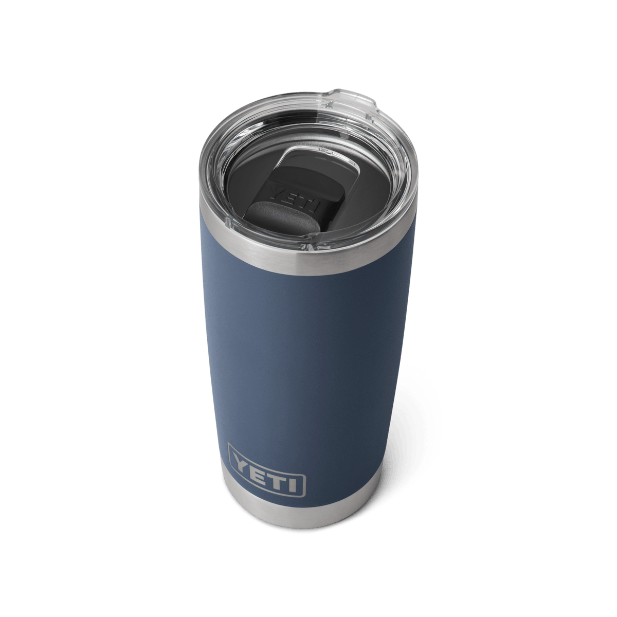 Rambler 20 oz Tumbler — Black MagSlider Lid Navy product photo 14