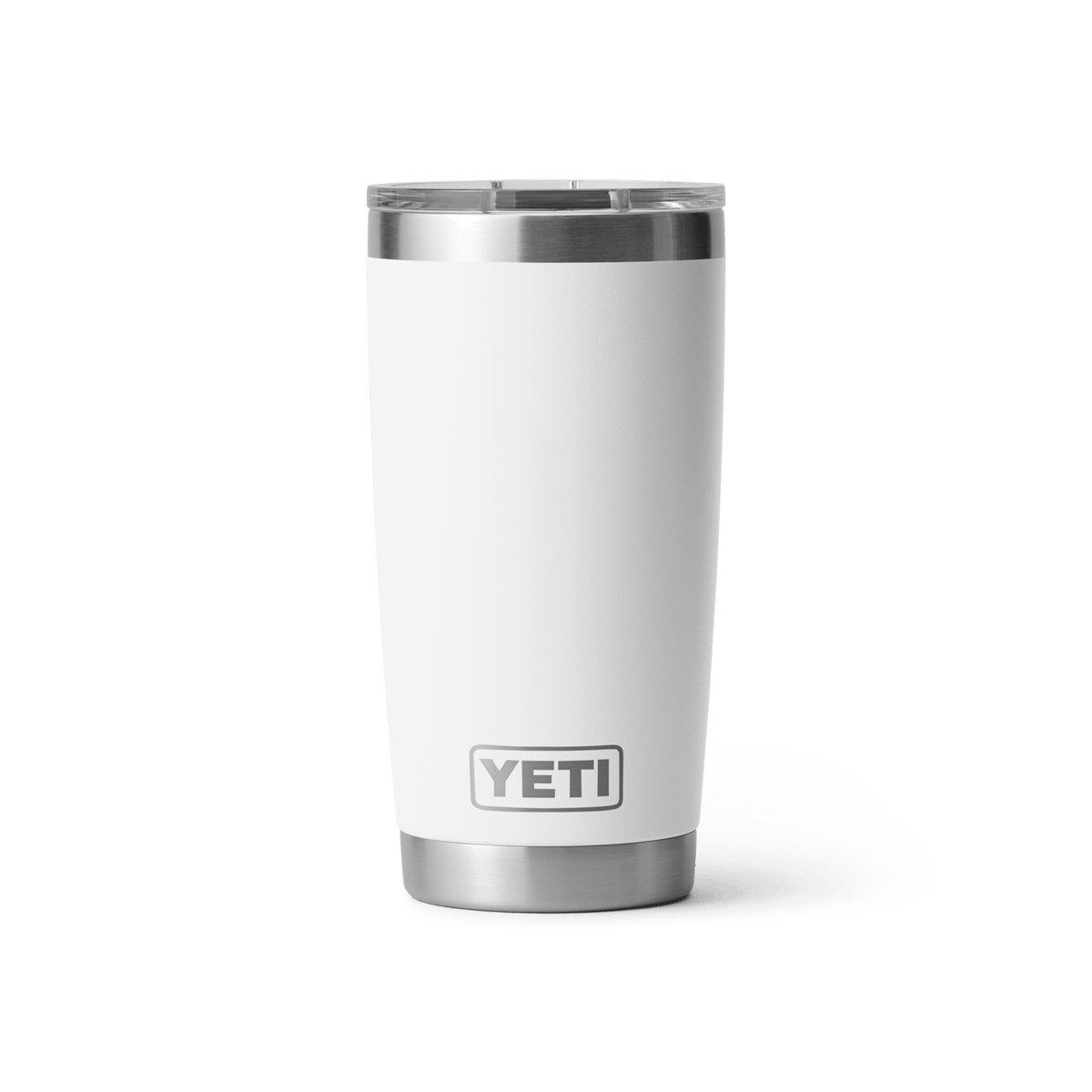Rambler 20 oz Tumbler — Black MagSlider Lid White product photo 6