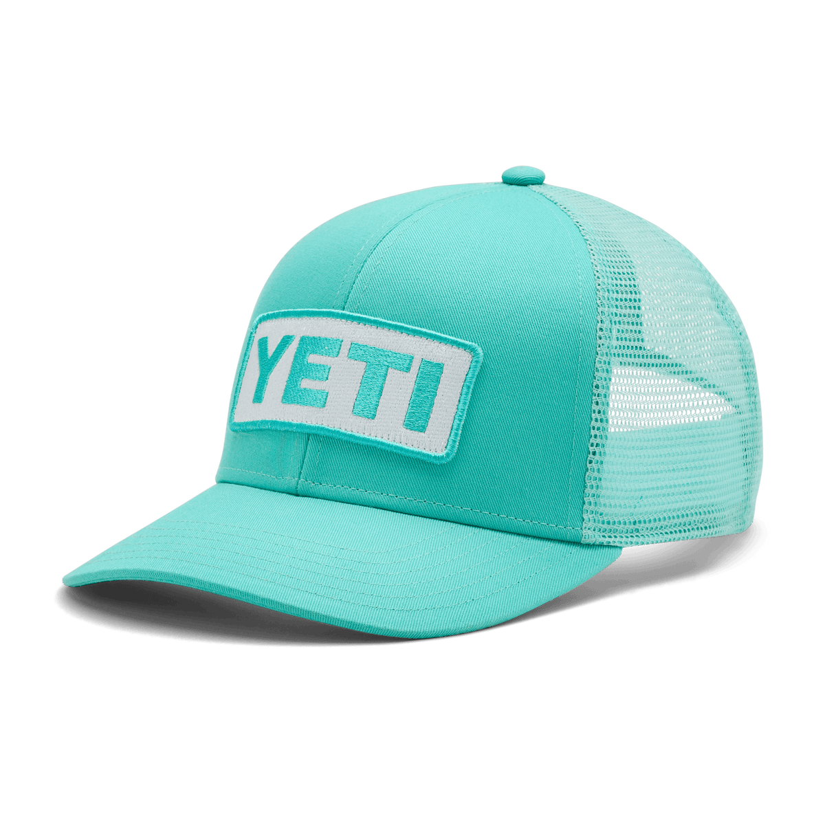 YETI Logo Badge Mid Pro Trucker Hat Ocean product photo 3