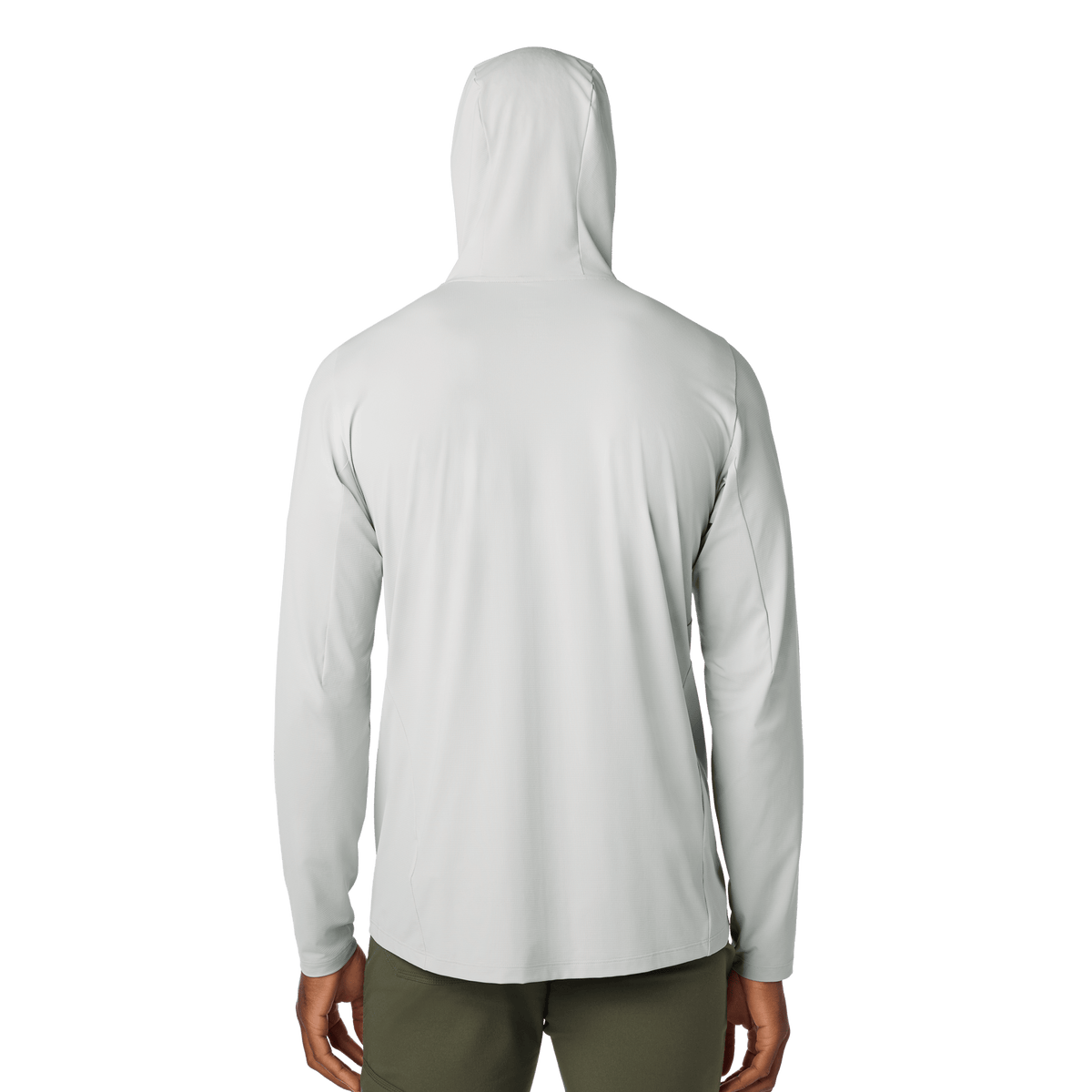 Hooded Ultra Lightweight Sunshirt Light Gray product photo 5