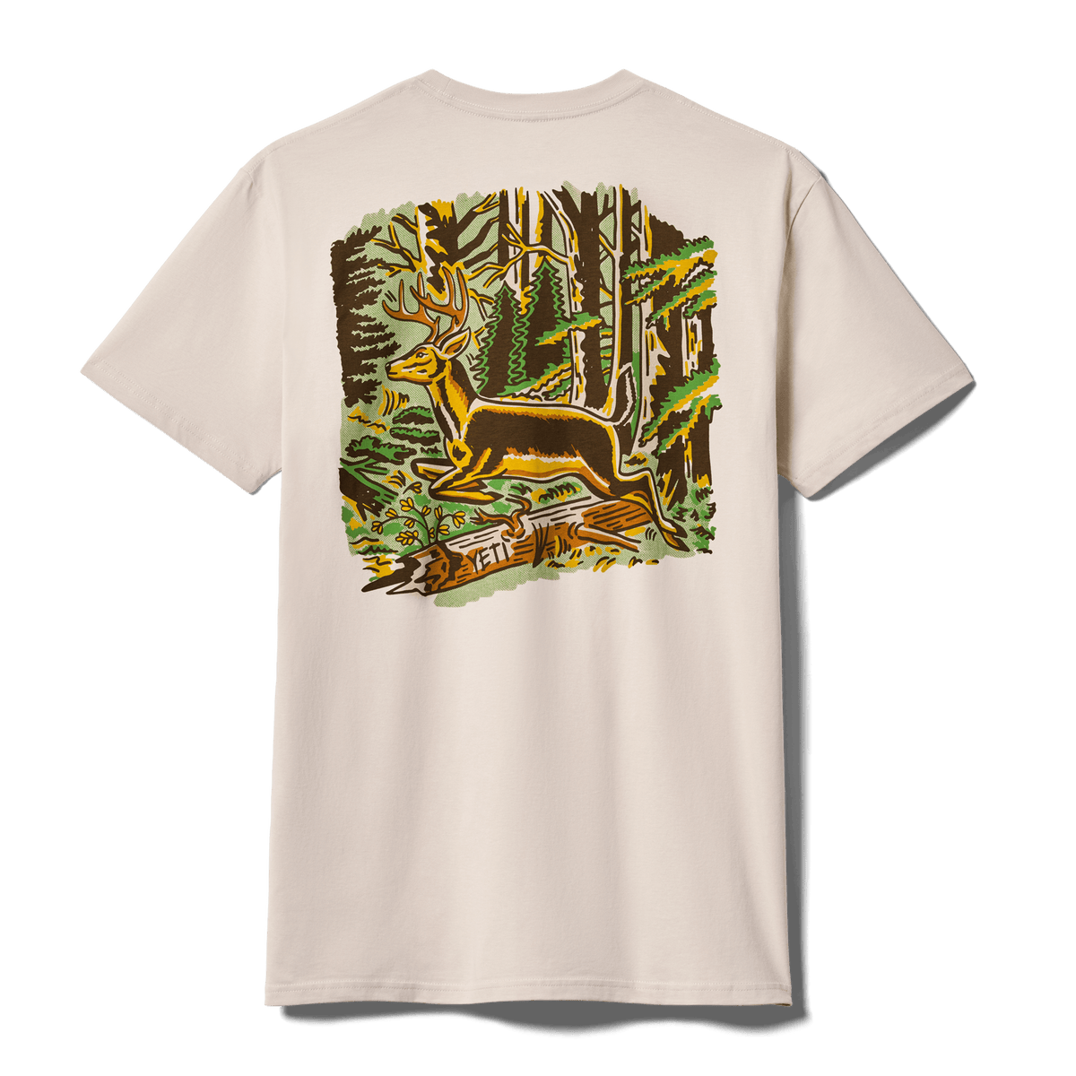 Big Buck Short Sleeve T-Shirt Bone product photo 1