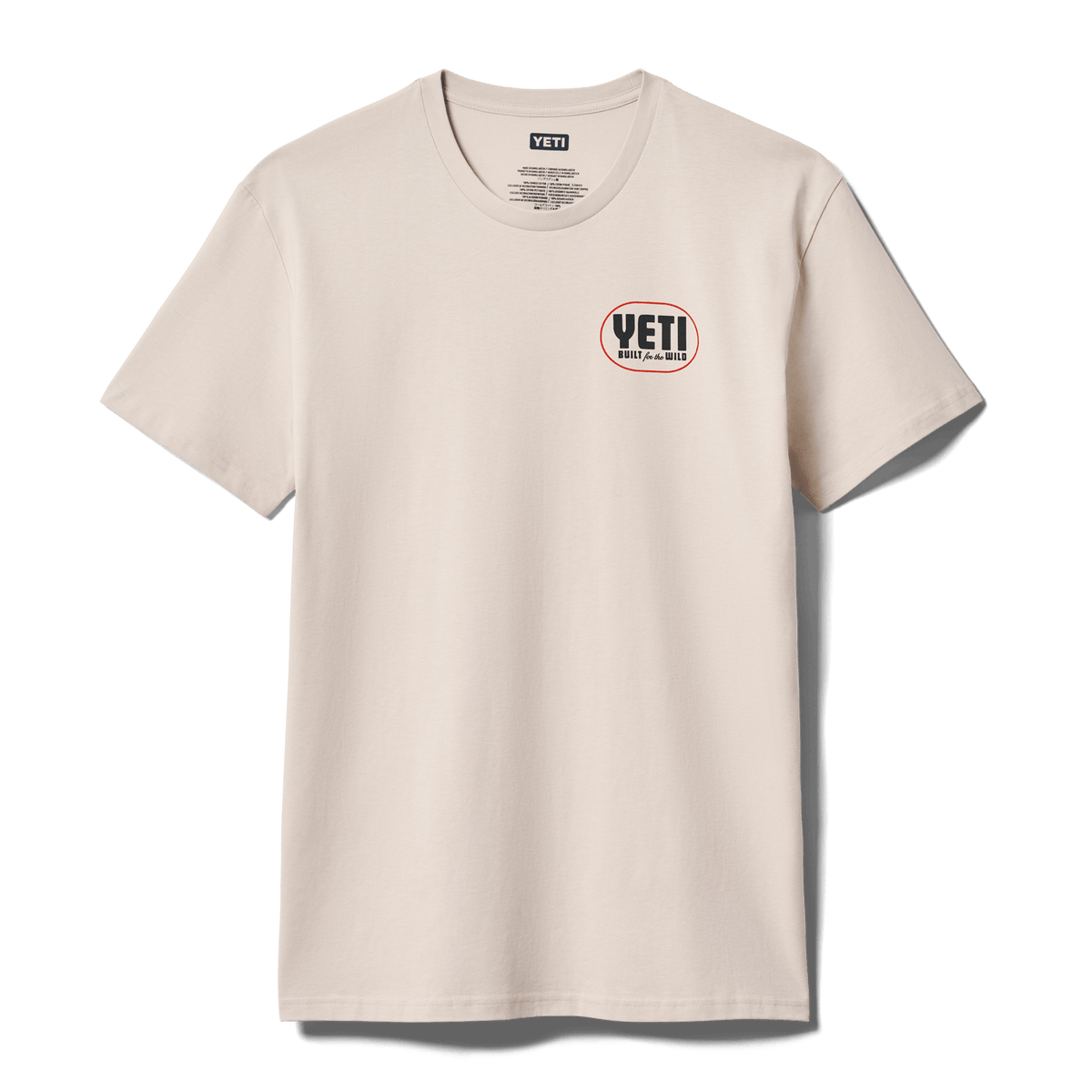 Painted Duck Short Sleeve T-Shirt Bone product photo 2