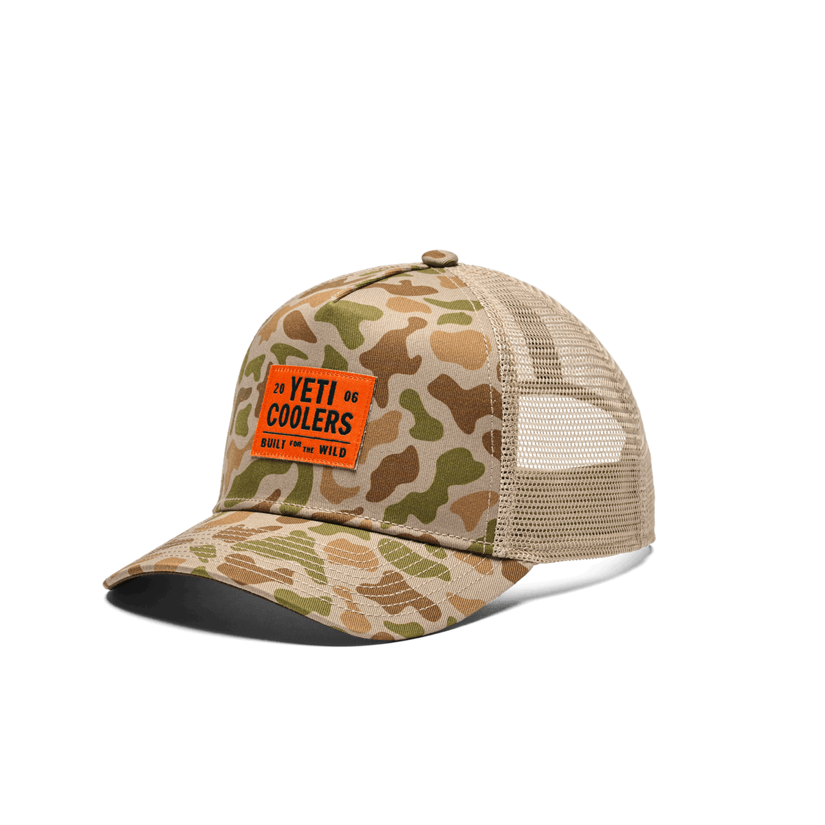 YETI Coolers Camo Trucker Hat Brown/Camo product photo 2