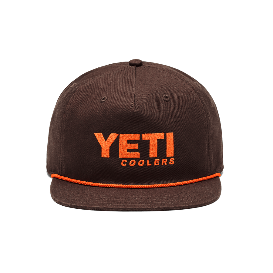 YETI Coolers Flat Brim Rope Hat Coffee product photo 1