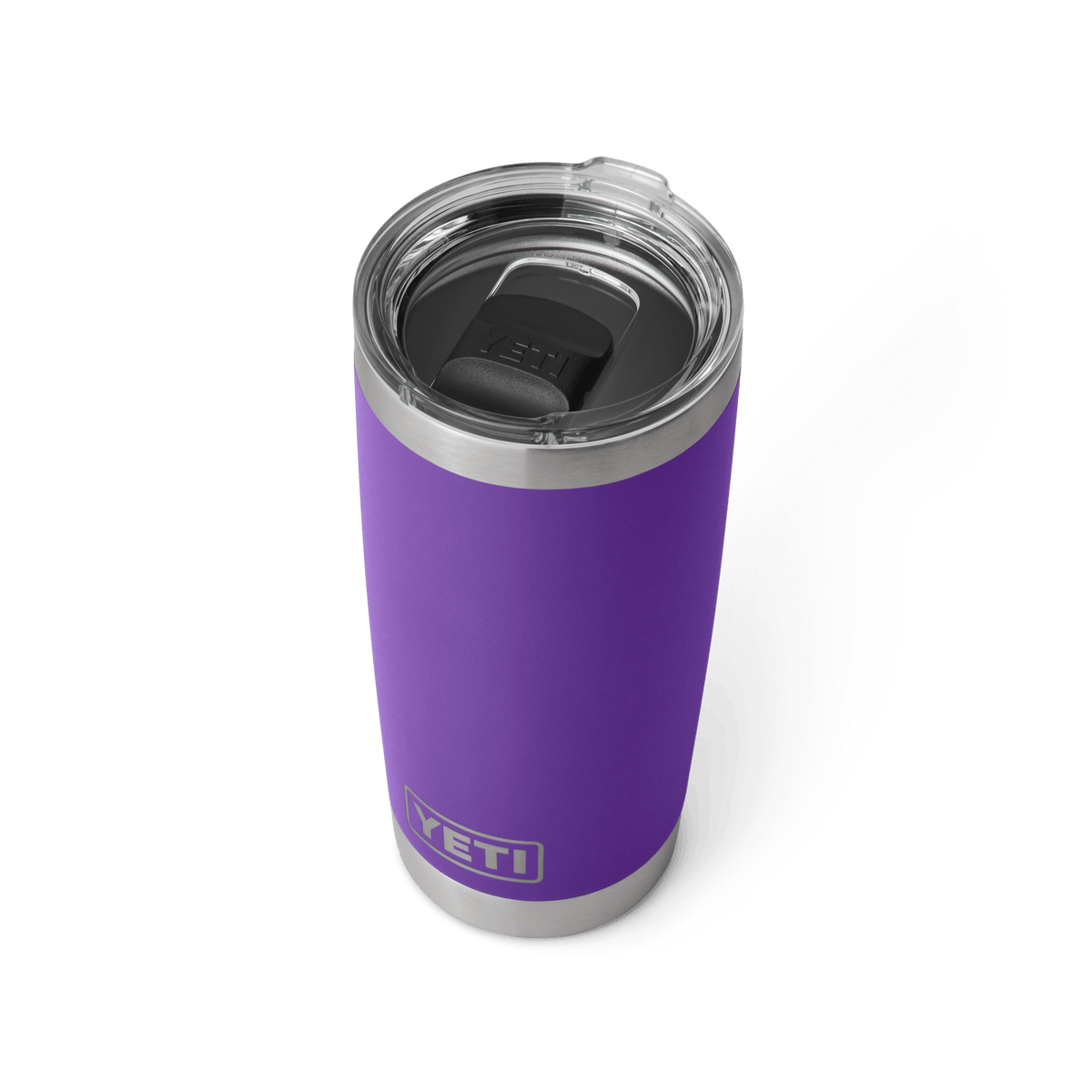 Rambler 20 oz Tumbler — Black MagSlider Lid Pace Purple product photo 17
