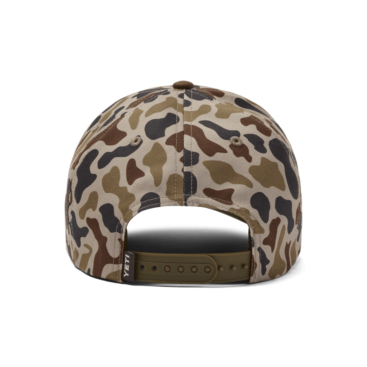 YETI Wetlands Camo Logo Badge Mid Pro Flat Brim Hat Wetlands Camo product photo 4